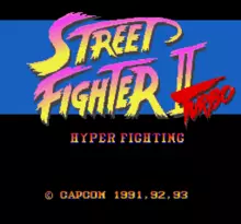 Image n° 4 - screenshots  : Street Fighter II Turbo - Hyper Fighting